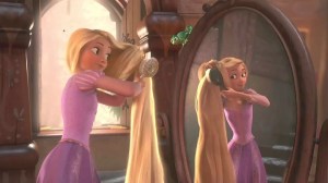 "And then I'll brush and brush and brush and brush my hair." -Rapunzel, Tangled