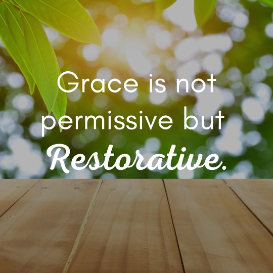 Leaning toward Grace